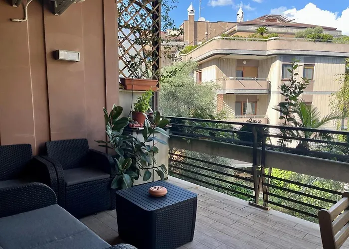 Moderno Bilocale Con Terrazzo Apartamento Roma